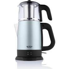 CetKing IH33203 Demli Stil Mint Yeşil Cam Çay Makinesi