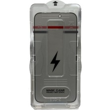 Teleplus iPhone Xr Antistatik Hayalet Otomatik Kitli Hizalamalı Aparatlı Ekran Koruyucu