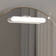 WİderMarkt 27 cm Dokunmatik USB Şarjlı LED Makyaj Aynası Işığı - Kablosuz, Çift Modlu