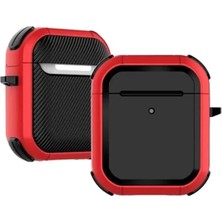 Eco Port Airpods 2 (2.nesil) Tank Kılıf - Kırmızı