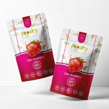 Foodry Freeze-Dry Çilek (Freeze Dried Strawberry) | Dondurularak Kurutulmuş Meyve Kurusu 20g *2