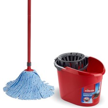 CetKing Supermocio Temizlik Seti, Tüm Yüzeyler Için, Kırmızı