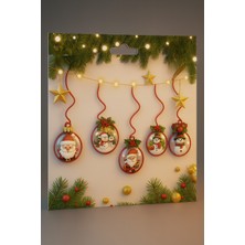 Okavango Yılbaşı Ağacı Süsü, Yılbaşı Dekoratif Banner, Şekillendirilmiş Noel Figürleri, Parti Mazemeleri, (Banner)