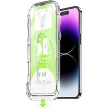 Teleplus iPhone 16 Kolay Kurulum 5d Hizalamalı Aparatlı Ekran Koruyucu