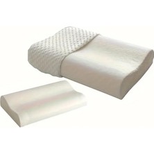 CetKing Ortopedik Visco Boyun Yastığı – Boyun Düzleşmesi Için Destekleyici ve Ergonomik Tasarım | Lüks ve Konforlu Uyku Yastığ