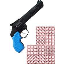 CetKing Konsol Büyük Kovboy Tabancası 5 Paket 720 Adet Kapsül Mantar Mavi PS114402