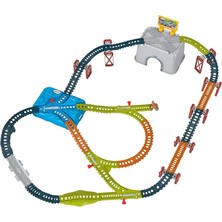 CetKing Thomas & Friends Oyuncak Tren Paleti Seti, Connect & Build Kovası, Kalıp Döküm ve Motorlu Trenler Için 48 Parça Genişletme Paketi, Yaş 3+ Yıl, HNP81