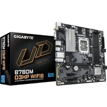 CetKing B760M D3HP Wıfı LGA1700 Ddr5 7600MHZ(OC) Pcıe 4.0 M.2 Nvme Wifi 6 Gigabit Lan Matx Anakart