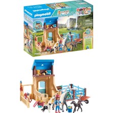 CetKing - Horse Stall With Amelia And Whisper (71353) [fıgurka]