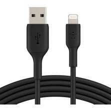 CetKing Lightning Kablosu (Iphone, Ipad, Airpod'lar Için Boost Charge Lightning - USB Kablosu) Mfi Sertifikalı iPhone Şarj Kablosu (1 M, Siyah)
