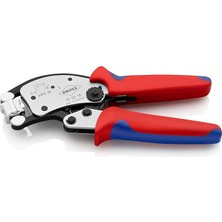 CetKing Twistor®16 Döner Kıvırma Başlı Yüksükler Için Kendinden Ayarlı Kıvırma Pensesi, Krom Kaplama, Çok Bileşenli Manşonlu 200 mm 97 53 18