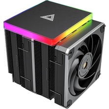 CetKing Metal DT24 Premıum Hava Soğutucu , Yüksek Performanslı Çift Kule Cpu Soğutucu, 2x Metal 120 Pwm Fanlı, 270W Tdp