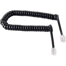 CetKing Sl-Tel3 2mt Telefon Ahize Siyah Kablo