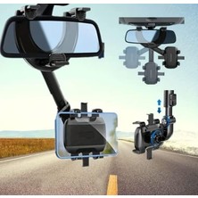 CetKing Profesyonel Araç Içi Telefon Tutucu Ergonomik Tasarım Rahat Kullanım Dikiz Aynasına Montaj 360 Derece Dönebilen Cep Telefonları Için Uygundur 2019T