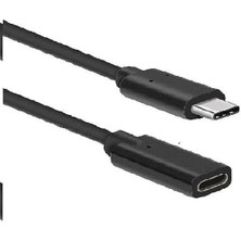 CetKing Type C To Type Erkek Dişi Data Şarj Kablosu 1 Metre