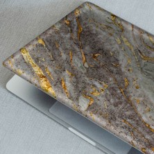 Artikel Artikel Kahve Altın Mermer Notebook Sticker