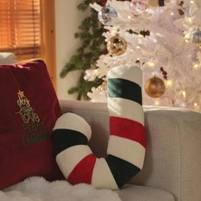 Okavango Yılbaşı Ağacı Süsü Yılbaşı Pelüş Şekerli Renkli Noel Hadiyesi 40 cm