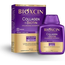 CetKing Collagen & Biotin Hacim Şampuanı 300 ml – Ince Telli ve Hacimsiz Saçlar Için Dolgunlaştırıcı ve Güçlendirici Bakım