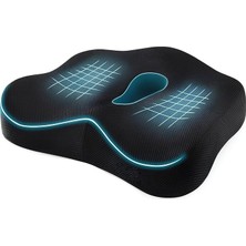 CetKing Ortopedik Oturma Simidi Koltuk Minderi Visko Basurr Kuyruk Sokumu Hemoroidd Yastığı Puf