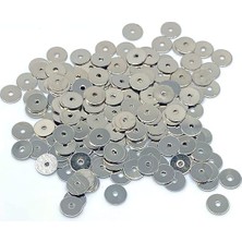 CetKing Gümüş Metal Pul (10 Gram) 6 mm