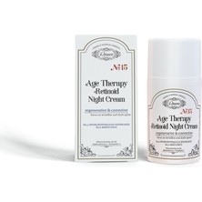 Rosece Age Therapy Retinoid Gece Kremi | Bakuchiol & %0.3 Retinoid | Hassas Dahil Tüm Cilt Tipleri | 50ml