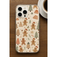 Ceptecep Samsung Galaxy S22 Plus Premium Silikon  Tasarım Telefon Kılıfı Şeffaf Yılbaşı Özel Tasarımı