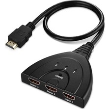 CetKing HDMI Çoklayıcı Switch 3 Port Çoğaltıcı