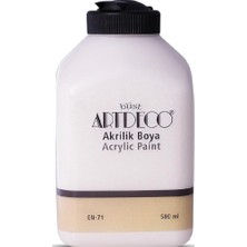 CetKing Akrilik Boya, 500ML, Kırık Beyaz 3670