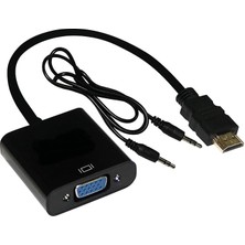 CetKing To VGA Monitör Tv Çevirici Dönüştürücü Kablo