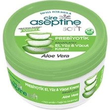 CetKing Aseptine Soft Prebiyotik Aloe Vera El, Yüz ve Vücut Kremi 300 ml