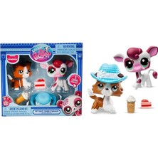 CetKing Pet Shop Minişler 2’li Figür Seti S3-151&150 Collie Köpek ve Inek