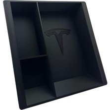 CetKing Model Y (Legacy) 3 Bölmeli Orta Konsol Düzenleyici (Juniper Uyumlu Değildir)