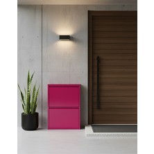 Meyora 2'li Metal Ayakkabılık - Pembe