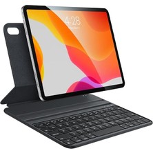 CetKing (A16) 11/10. Nesil 2022/2025 Uyumlu A3355 A2757 A2777 A2696 Case Magic Keyboard Folio Utra Slim Klavyeli Kılıfı