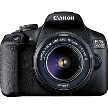CetKing 2000D+18-55MM Dc Iıı F:3,5-5,6 Lens Kit Dslr Foto Mak