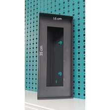 CetKing 15X35X11 Koruma Zil Paneli Açı/yön Çevirme ve Yağmur Koruma Aparatı