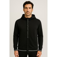 Ncs Jeans Erkek Sweatshirt Kapüşonlu Siyah 1657