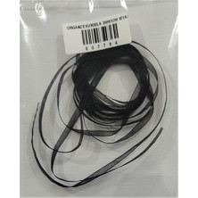 Sahra Organze Kurdela 3MMX2M Siyah - 5 Paket