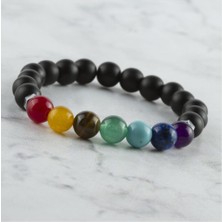 7'li Doğaltaş Çakra Bileklik