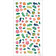 Artikel Artikel Bahar Çiçekleri Tırnak Dövmesi, Tırnak Tattoo, Nail Art, Tırnak Sticker