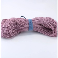 Koyu Lila Renk Çile Kağıt Ip Çanta Ipi Supla Ipi  No:82 - (550-600 Gr)