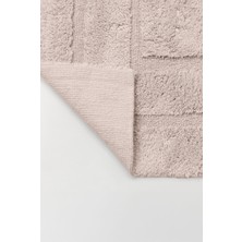 Elart Solid Banyo Halısı Paspas Takımı Pamuklu 2 Adet (60X100 Cm) Bej