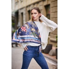 Dscarf Kadın Fular Bandana Eşarp 90CM