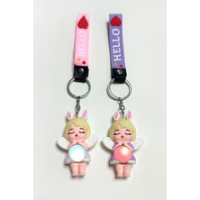 Miray Life Peri Işıklı Silikon Anahtarlık