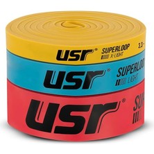 CetKing Superloop-3 Egzersiz Lastiği-Loop Band 3 Lü Set