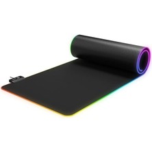 CetKing Mp-24 Siyah 300 * 800 * 3mm Rgb Ledli Gaming Mouse Pad