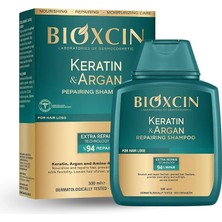 CetKing Keratin & Argan Onarıcı Şampuan 300 ml – Yıpranmış Saçlar Için Nemlendirici ve Onarıcı Bakım