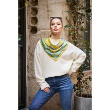 Dscarf Kadın Fular Bandana Eşarp 90CM
