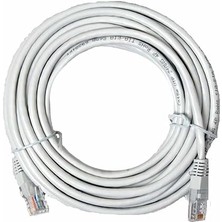 CetKing 10 Metre +Tv Plus Fiber Adsl Modem Bilgisayar Arası Ethernet Internet Kablosu Ağ Network