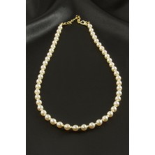 Miray Life Krem Rengi Inci Kolye